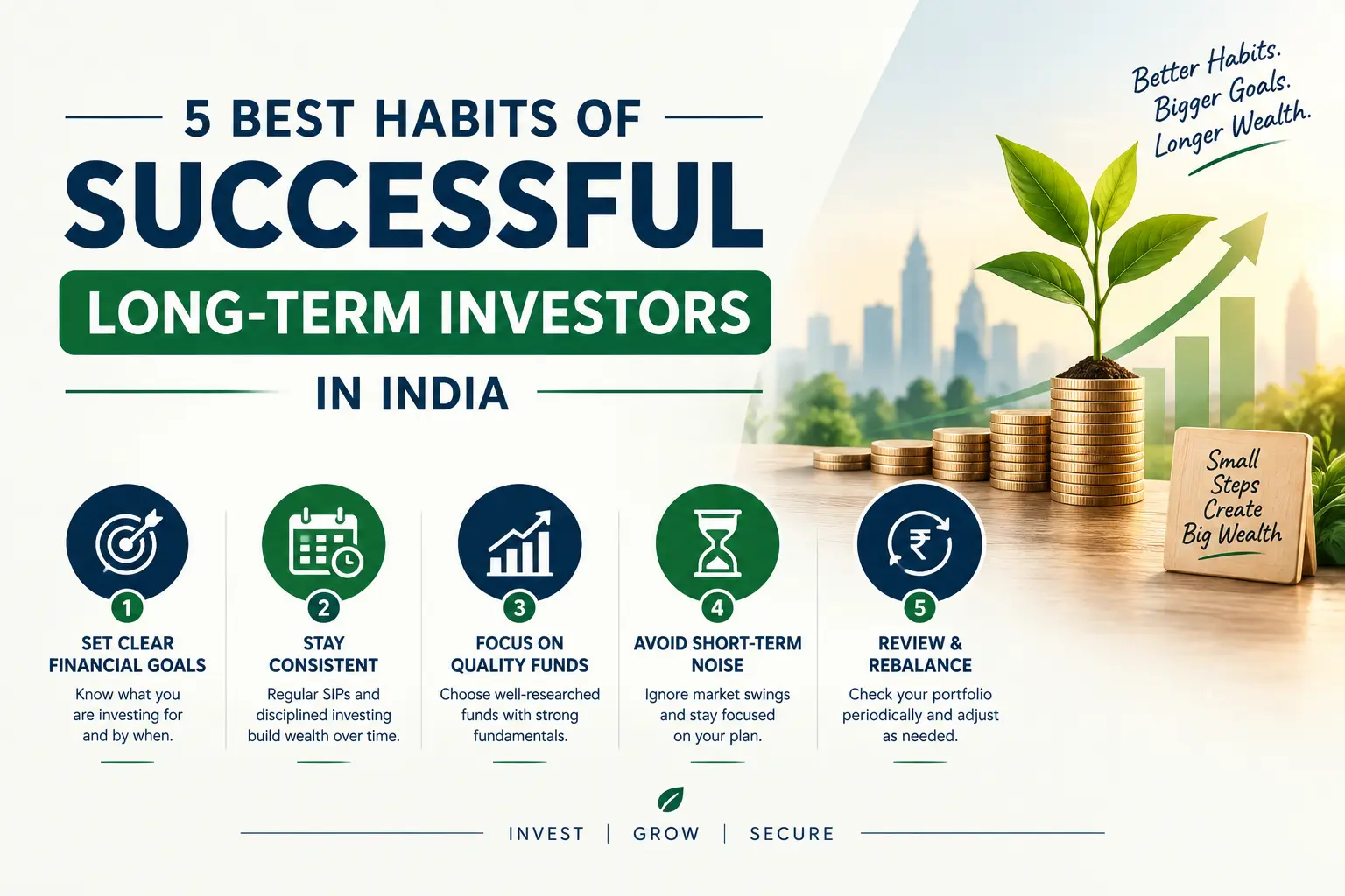 5 Best Habits of Successful Long-Term Investors in India
