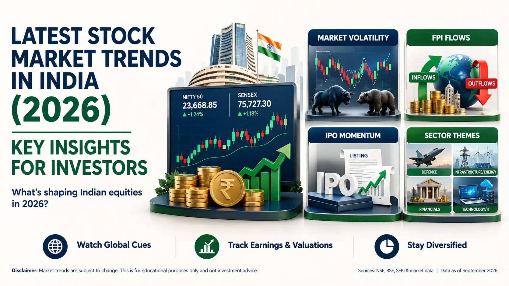 Latest Stock Market Trends in India (2026): Key Insights for Investors