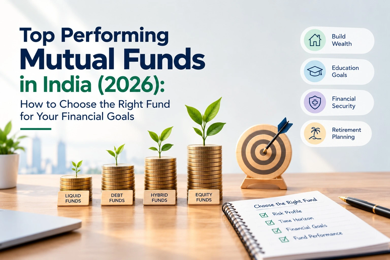 Top Performing Mutual Funds in India (2026): How to Choose the Right Fund for Your Financial Goals